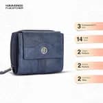 HAMMONDS FLYCATCHER Leather Ladies Wallet with 14 Card Slots - Clutch Purse for Women, Ladies Wallet for Women Stylish, Ladies Purse for Women Wallet, Gift for Womens - Brown