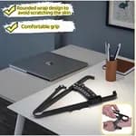 Body Fat Caliper - Handheld BMI Body Fat Measurement Device - Body Fat Analyzer -Skinfold Caliper Measures Body Fat with Chart and Manual
