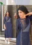 FuLoo's Premier Denim Western Kurti # 1031