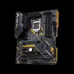 ASUS TUF Z390-PLUS GAMING, Intel Z390 ATX gaming motherboard with OptiMem II, Aura Sync RGB LED lighting, DDR4 4266+ MHz support, 32Gbps M.2, Intel Optane memory ready, and native USB 3.1 Gen 2.