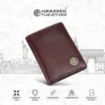 Hammonds Flycatcher RFID Protected Unisex Genuine Leather Card Holder