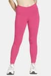 Zelocity Mid Rise Nouveau Stretch Legging For Women - Rose Melange