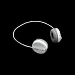 H6020 Bluetooth Headphone w/ mic, GREY - NEW PACKAGING