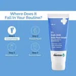 The Derma Co 1% Kojic Acid Face Wash with Niacinamide & Alpha Arbutin For Dark Spots & Pigmentation - 100ml