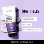 Dr. Sheth's Oats & Ceramide Sensitive Skin Moisturizer | Oil-Free | 1% Oats Complex & 1% Ceramide Complex | Soothes & Reduces Irritation | Strengthens Skin Barrier | Light Weight, Non-Sticky | Men & Women | 100 g