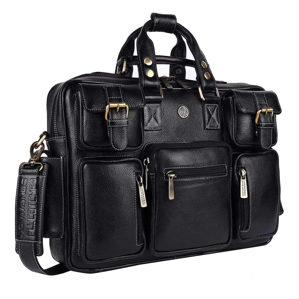 Hammonds Flycatcher Genuine Leather Laptop Messenger Bag