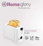 Homeglory 2 Slice Bread Toaster HG-TS102 Toast 2