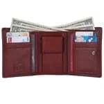 Hammonds Flycatcher Premium Quality Leather Brown Trifold Wallet For Men | Fashion Genuine Leather Wallet For Men