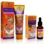 AICHUN BEAUTY Pack of 2 Papaya Breast Enlargement Essential Oil and Cream