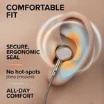 Elephu BassX 2020 earphones| Type C| Boosted Bass| Volume Slider with Button| MIC| Hi-Res Audio| Universal Compatible| silicon tip