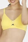 Zivame Modern Grounds Padded Non Wired 3/4th Coverage T-Shirt Bra - Yellow