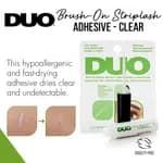 DUO Brush-On Strip Lash Adhesive (White/Clear) - Vitamin Enriched