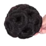 Synthetic Claw Clip Hair Bun Extension – Messy Chignon Hairpiece for Women & Girls
