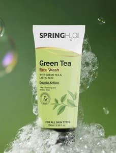 SPRINGH20 GREEN TEA FACE WASH