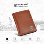 Hammonds Flycatcher RFID Protected Genuine Leather Card Holder