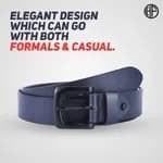 Hammonds Flycatcher Genuine Leather Blue Belt For Men