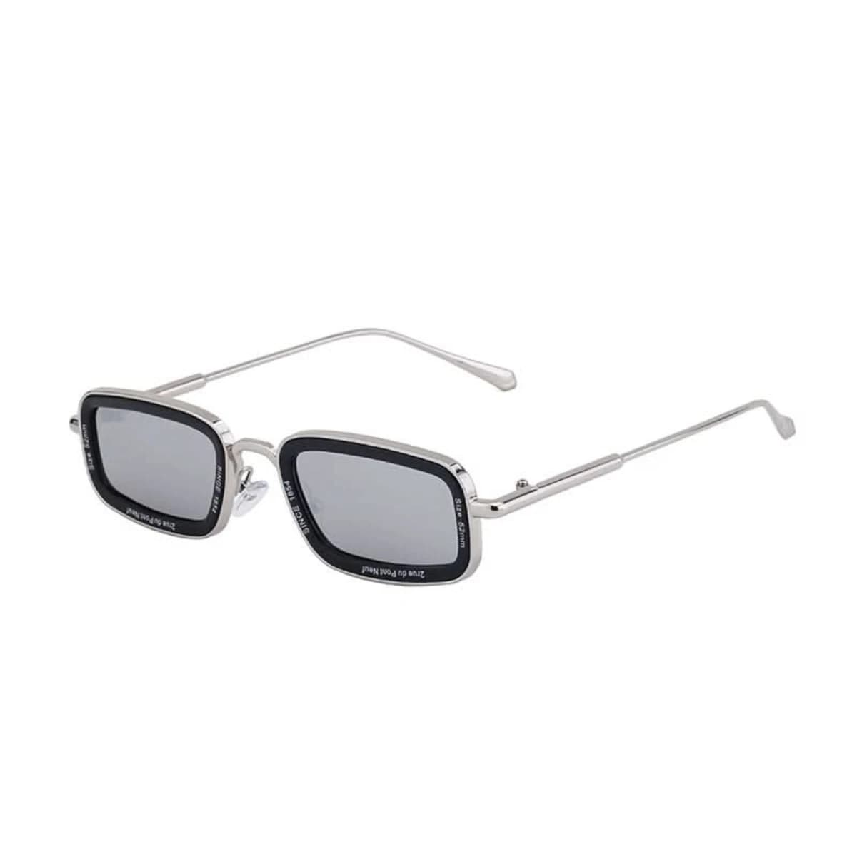 Oudi Premium UV Protected Lens Silver-Toned Polycarbonate Full Rim Sunglasses for Women Silver-Grey