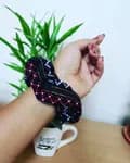 Traditional Newari Fabric Scrunchies 1 Pcs