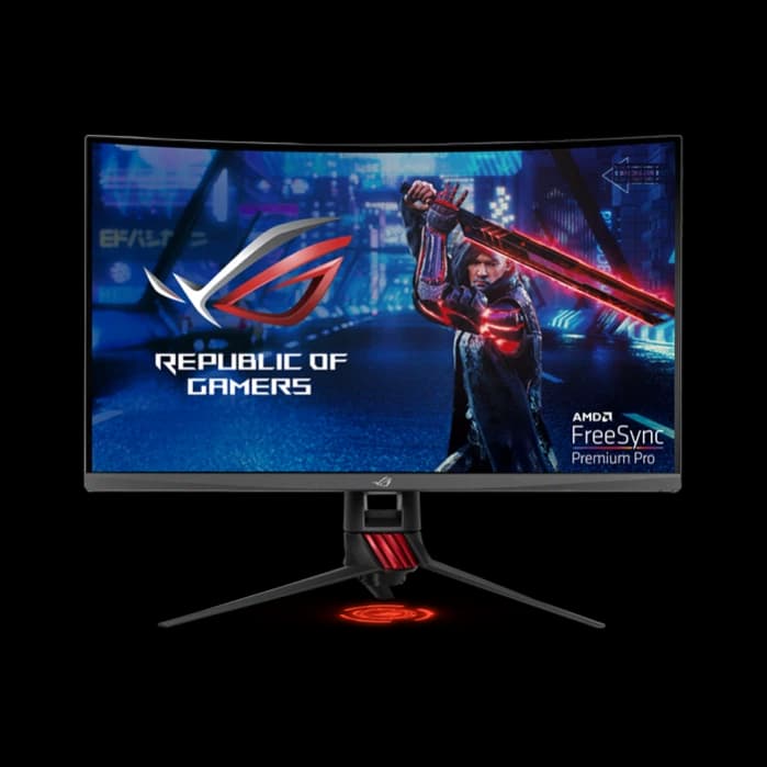 ASUS ROG Strix XG32VQR Curved Gaming Monitor ?ROG Strix XG32VQR Curved HDR Gaming Monitor ?31.5 inch WQHD (2560x1440), 144Hz, FreeSync?2 HDR, DisplayHDR?400, DCI-P3 94%, Shadow Boost