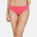 Zivame Bikini Low Rise Anti-Microbial Panty (Pack of 3) For Women - Fruit Blue Dove