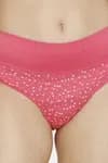 Zivame (Pack of 2) Tummy Tucker Hipster High Rise Anti-Microbial Panty For Women - Mykonos Fruit