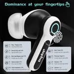Elephu 6TA6 earbuds| Gaming| Environmental Noise Cancellation| Dual pairing| Rapid Charging| 37ms Low Latency 60 hours playtime