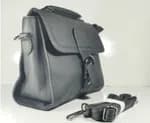 Black PU Leather Ladies Bag