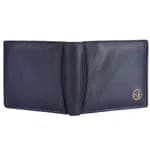 Hammonds Flycatcher Genuine Leather Blue Wallet for Men (HF 592 BNL)