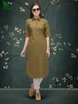 Fuloos Classic Kurti in Cotton for Women #1001