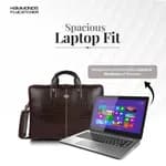 Hammonds Flycatcher Genuine Leather Laptop Bag
