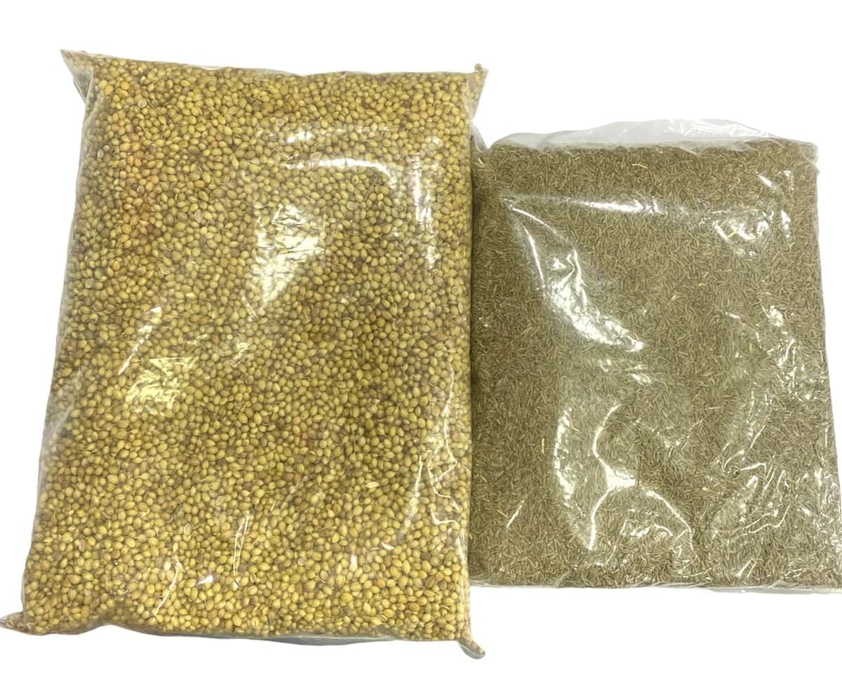 Jeera Dhaniya Combo One Kg Jeera And 400 gm Dhaniya