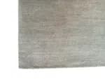 Hand Knotted/Handmade Nepali Woolen Carpet/Silver Color/60 Knots/ 4.10 Ft x 5.94 Ft