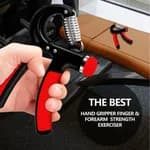 Adjustable Hand Grip Strengthener|Adjustable Resistance (5kg-40kg)| Hand Exercise Equipment for Forearm Exercise, Finger Exercise Power Gripper Unbreakable Grip