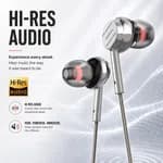 Elephu BassX 2020 earphones| 3.5mm jack| Boosted Bass| Volume Slider with Button| MIC| Hi-Res Audio| Universal Compatible| silicon tip