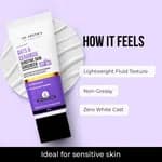 Dr. Sheth's Oats & Ceramide Spf 50+ Pa++++ | Oil-Free Sunscreen For Sensitive Skin 50g