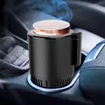 Smart Cooling & Heating Car Cup Holder | 2-in-1 Temperature Control | Portable Auto Cup Warmer & Cooler for Car | USB Powered