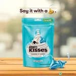 HERSHEY\'S Kisses Cookies \'N\' Creme Chocolate|Melt-In-Mouth Delights|Individually Wrapped 100.8Gram
