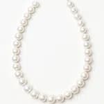 Pearl Necklace for Women - Dainty Round Japanese Pearl Choker necklaces for women