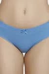 Zivame Anti-Microbial Low Rise Hipster Panty (Pack of 2) For Women - Pacific Ceramic