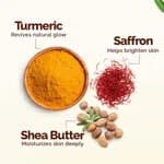 Mamaearth Ubtan Moisturizing Body Lotion with Turmeric & Saffron for Glowing Skin - 400 ml