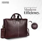 Hammonds Flycatcher Unisex Genuine Leather Bag - Messenger Leather Bags | Laptop Bags For Men And Women |