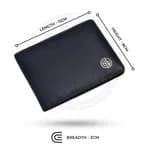 Hammonds Flycatcher RFID Protected BLUE Genuine Leather Wallet for Men