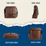 Hammonds Flycatcher Genuine Leather Unisex Sling Bag