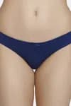 Zivame (Pack of 3) Bikini Low Rise Anti-Microbial Panty For Women - Blue Pacific Grey