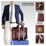 Hammonds Flycatcher Genuine Leather Laptop Bag 152 BRN