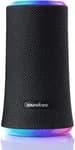 Anker Soundcore Flare 2 Bluetooth Speaker with 360° Sound, Adjustable EQ, 12 Hour Playtime, IPX7 Waterproof