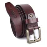 Hammonds Flycatcher Genuine Leather Belt For Men - Men's Black Genuine Leather Belt | Belt With Warranty |