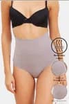 Zivame Tummy Control Midwaist Hipster Panty - Grey