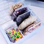 4x5inch New 100-Pack Clear Zip Lock Bags, Small Clear Plastic Bags, Reusable For Gift Wrapping And Packaging