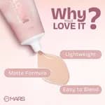 MARS Dewy BB Cream – 40g | 01-PORCELAIN | Natural Glow, Hydration & Long-Lasting Smooth Finish